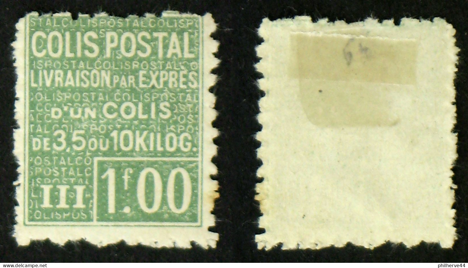 COLIS POSTAUX N° 66 TB Neuf N* Cote 100€ - Mint/Hinged