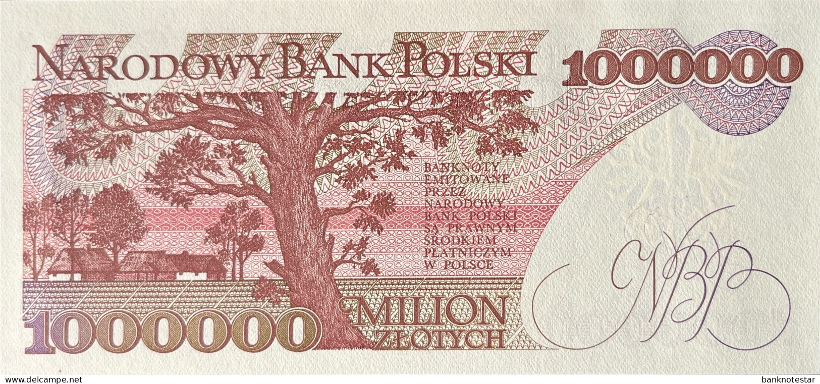 Poland 1.000.000 Zloty, P-157 (15.2.1991) - UNC - Polen