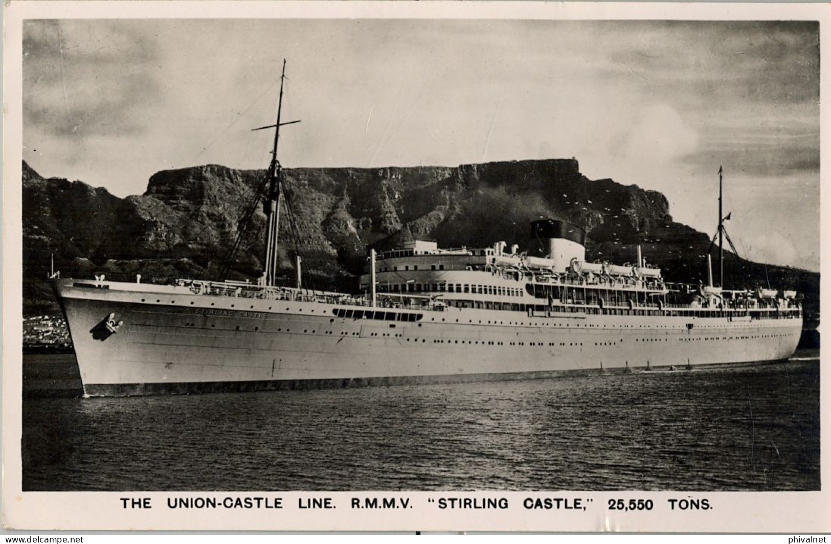 1948 AFRICA DEL SUR , T.P. CIRCULADA A LAUSANNE , " PAQUEBOT POSTED AT SEA " , SOUTHAMPTON ,  THE UNION CASTLE LINE - Covers & Documents