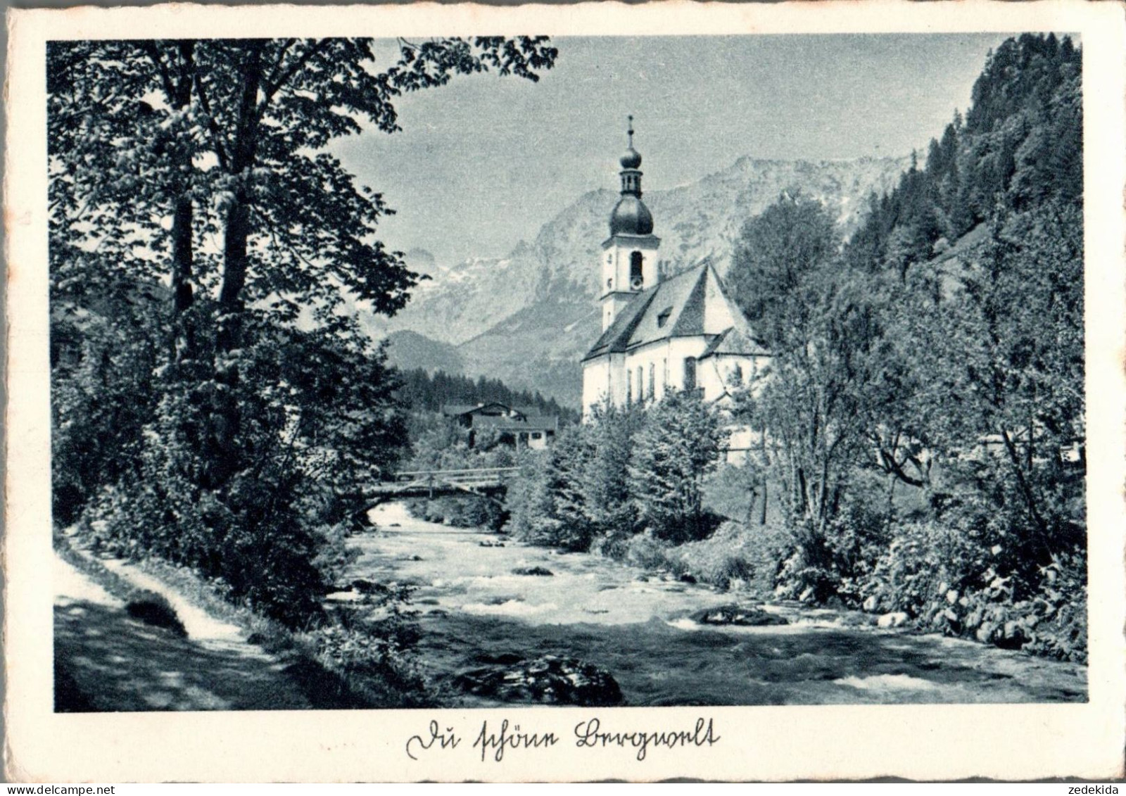 H1389 - Hoffmann Heinrich Foto Künstlerkarte - Du Schöne Bergwelt - Selbstverlag - Other & Unclassified