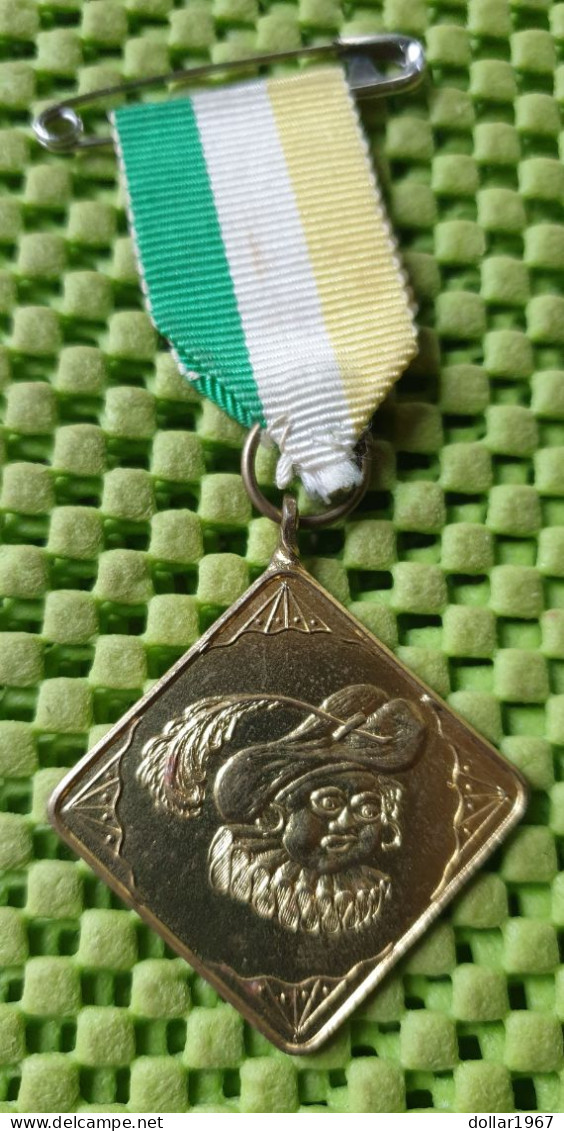 Medaile :Sint Nicolaas Mars D.V.S. Nijmegen.(zwarte Piet )  -  Original Foto  !!  Medallion  Dutch - Sonstige & Ohne Zuordnung