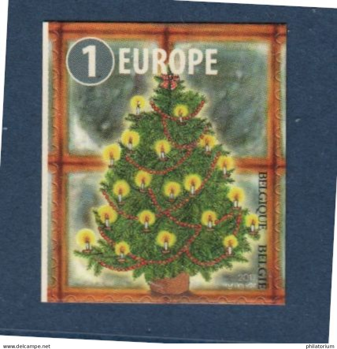 Belgique, België, **, Yv 4713, Mi 4789 Eo, Bel 4743 B, Noël 2017, - Unused Stamps