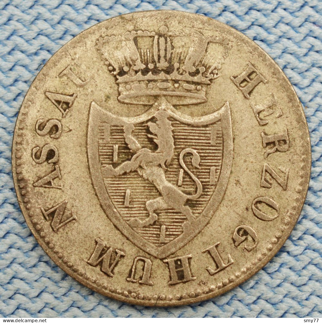 Nassau • 3 Kreuzer 1834 • Wilhelm • German States / Allemagne États • [24-646] - Piccole Monete & Altre Suddivisioni