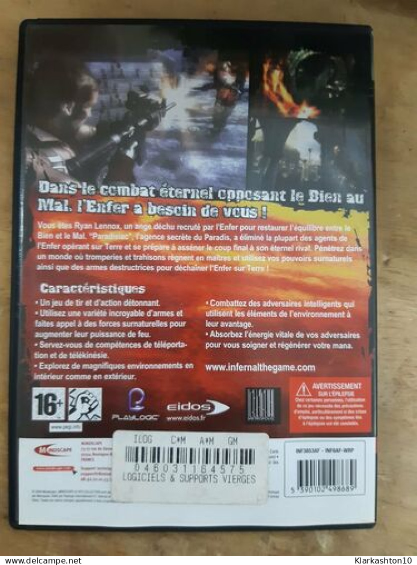 DVD Jeu Vidéo - Infernal - Sonstige & Ohne Zuordnung