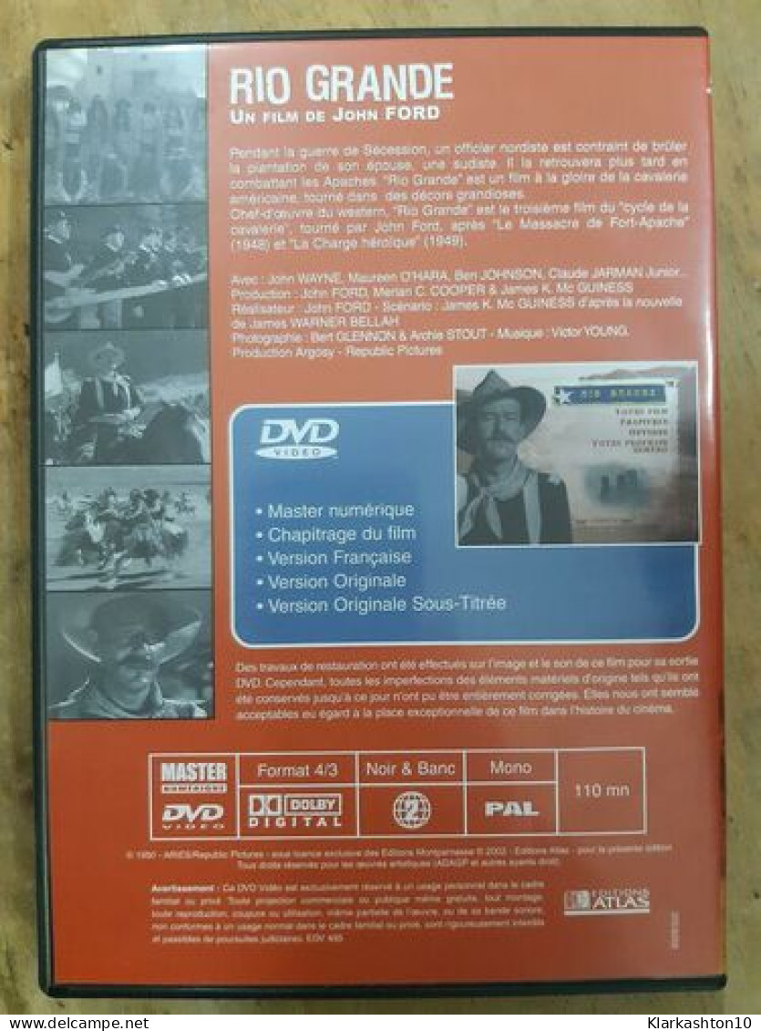 DVD JFilm - Rio Grande - Classic Rare - Autres & Non Classés