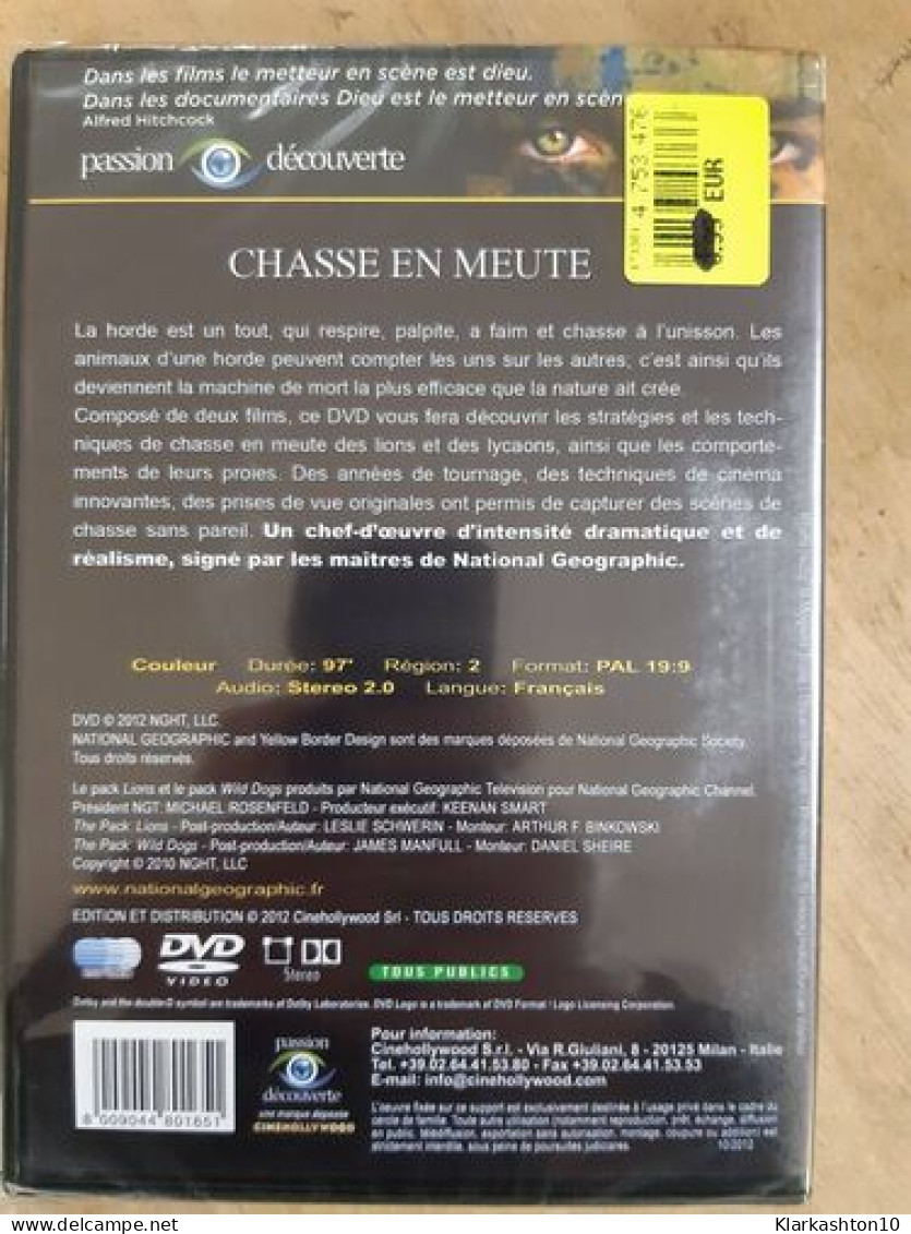 DVD Nature - Chasse En Meute - Sonstige & Ohne Zuordnung