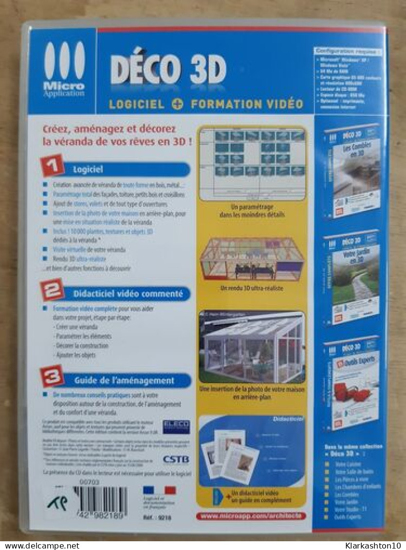 DVD Déco - Votre Véranda En 3 D - Sonstige & Ohne Zuordnung