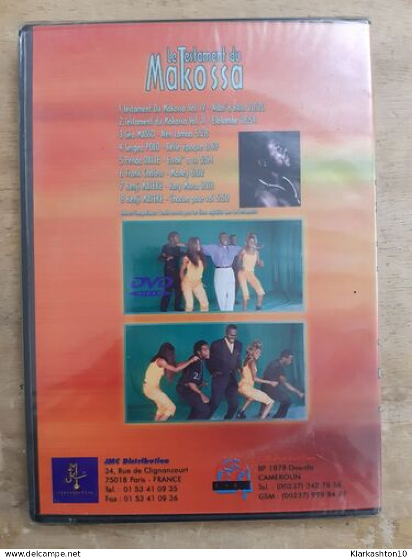 DVD Musique - Le Testament Makossa 2 - Sonstige & Ohne Zuordnung