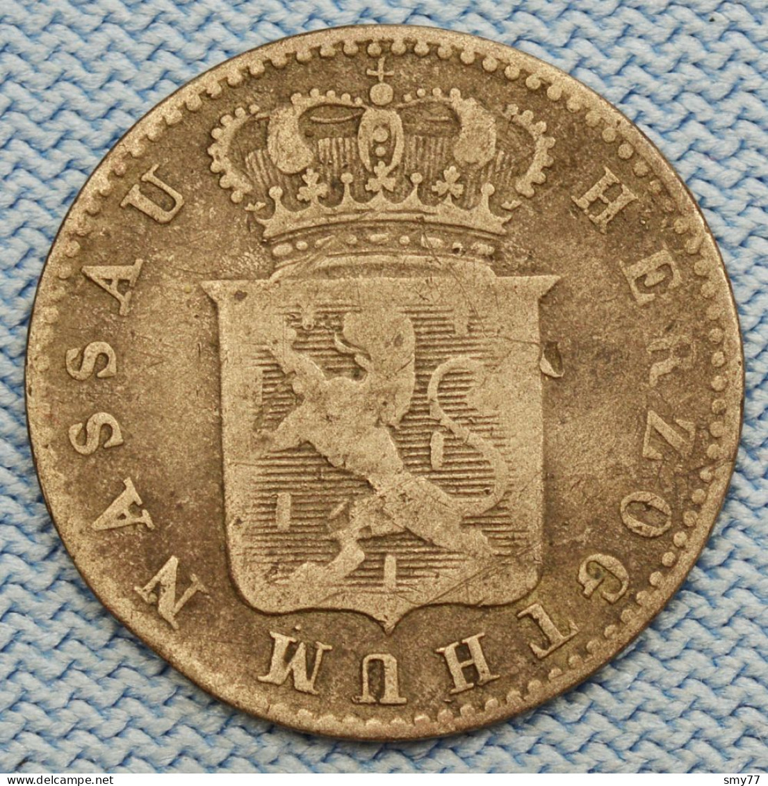 Nassau • 6 Kreuzer 1831 • Wilhelm • German States / Allemagne États • [24-647] - Small Coins & Other Subdivisions