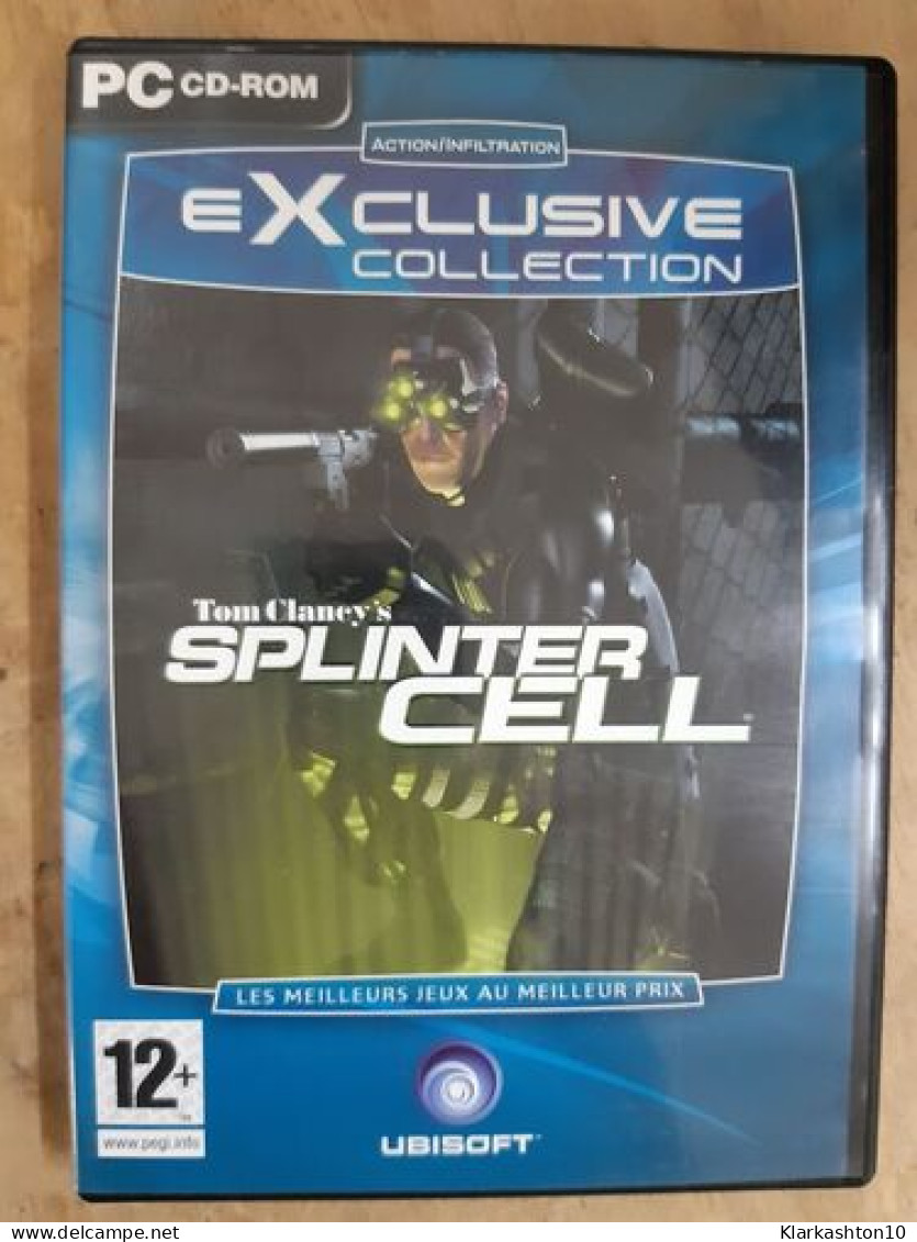 DVD Jeu Vidéo - Splinter Cell - Sonstige & Ohne Zuordnung