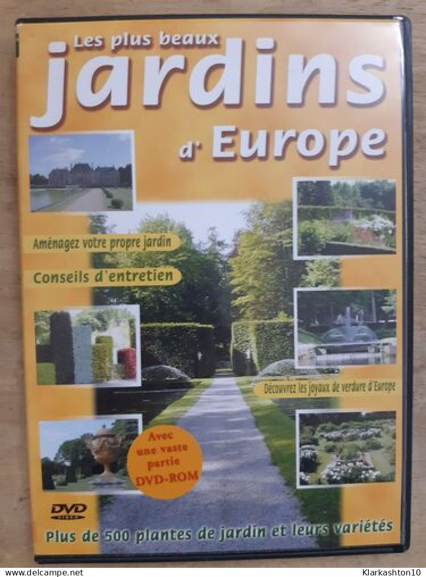 DVD Nature - Les Plus Beaux Jardins D'Europe - Sonstige & Ohne Zuordnung