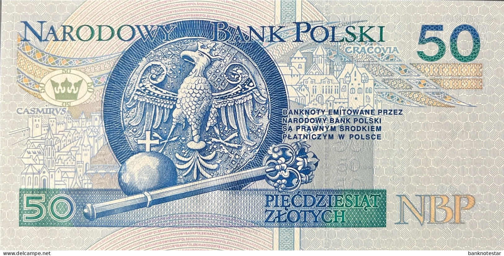 Poland 50 Zloty, P-175 (25.3.1994) - UNC - Polen