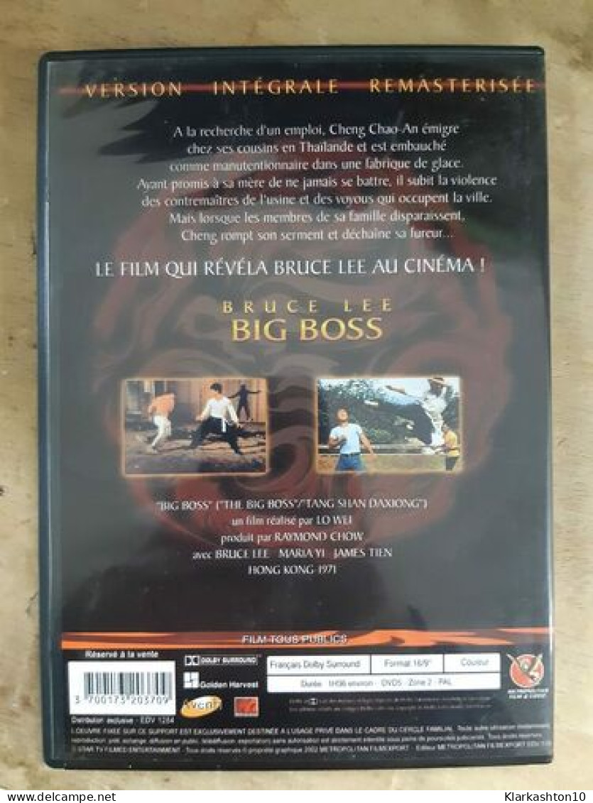 DVD Film - Big Boss - Sonstige & Ohne Zuordnung