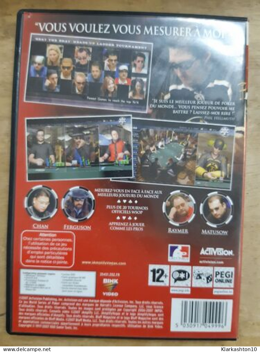 Pc Dvd Rom - World Serie Poker 2008 - Sonstige & Ohne Zuordnung