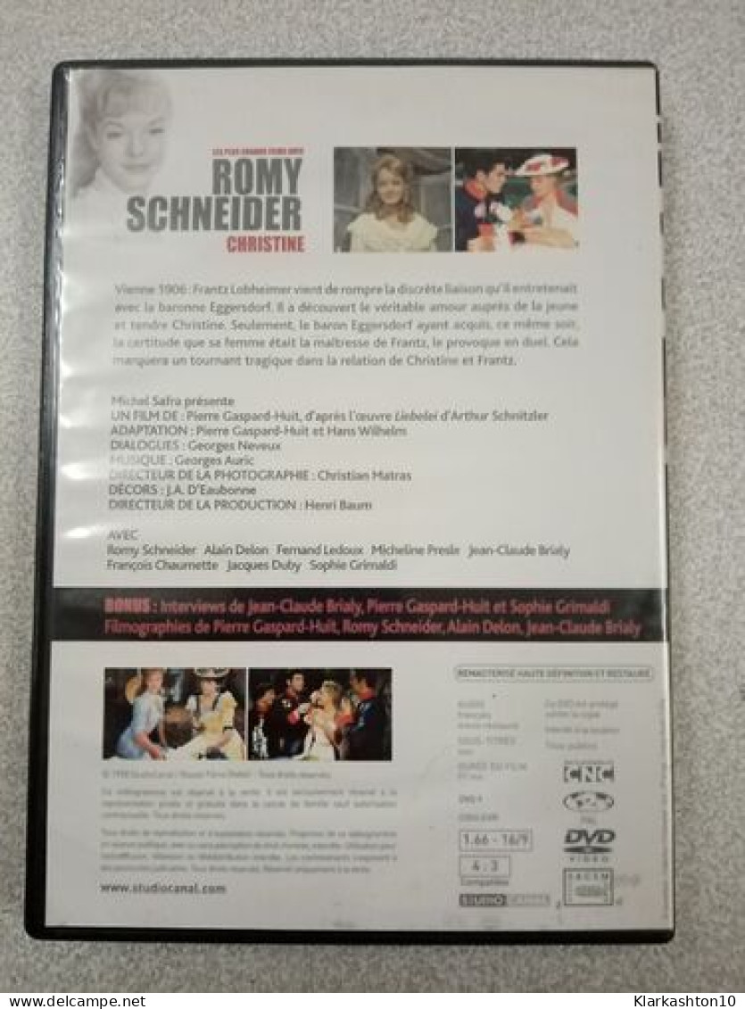 "Christine": Collection Films Avec Romy Schneider - Sonstige & Ohne Zuordnung