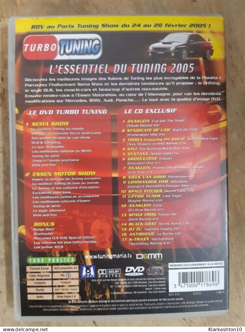 DVD Jeu Vidéo - Turbo Tunning - Sonstige & Ohne Zuordnung