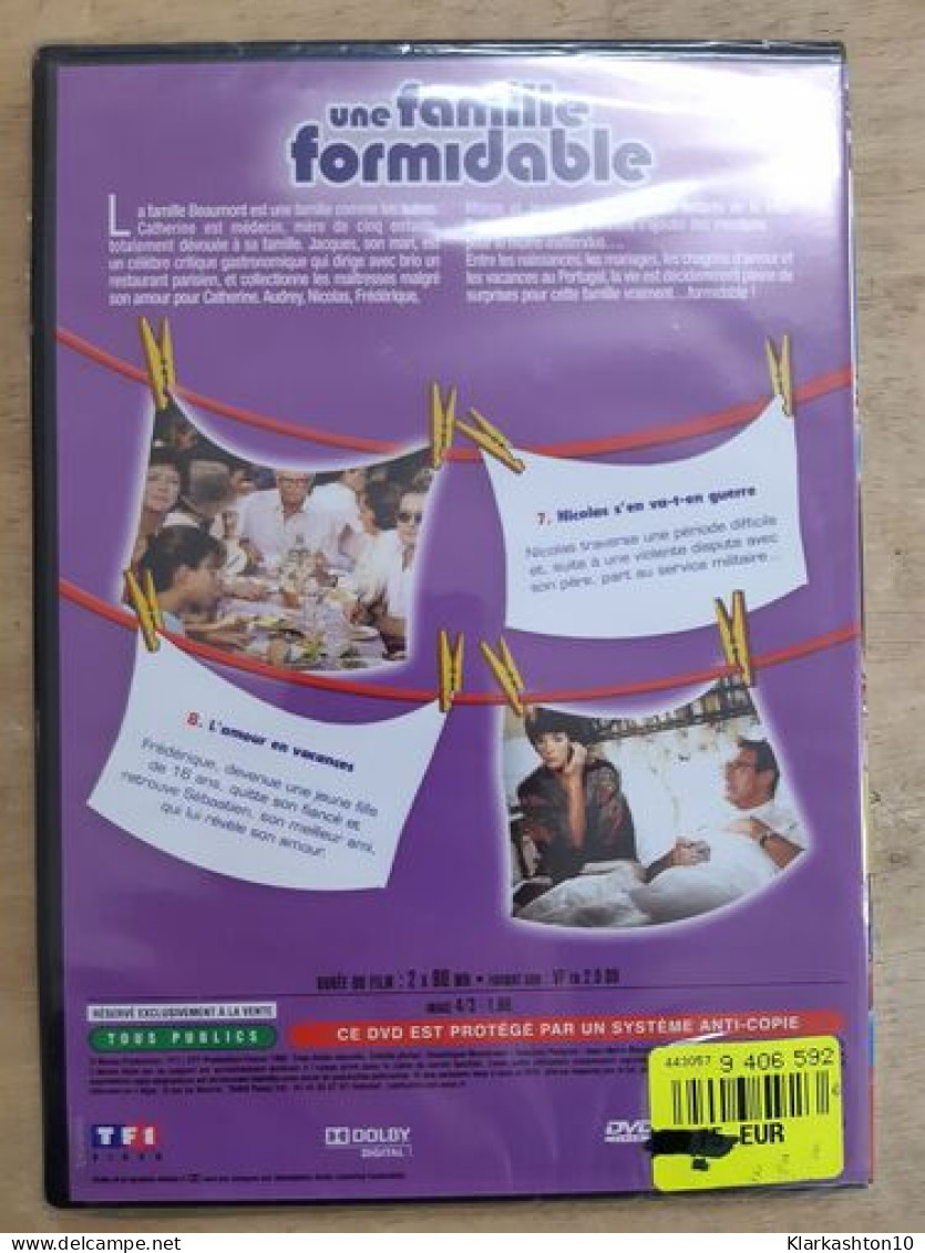 DVD Série Une Famille Formidable - DVD 4 - Sonstige & Ohne Zuordnung