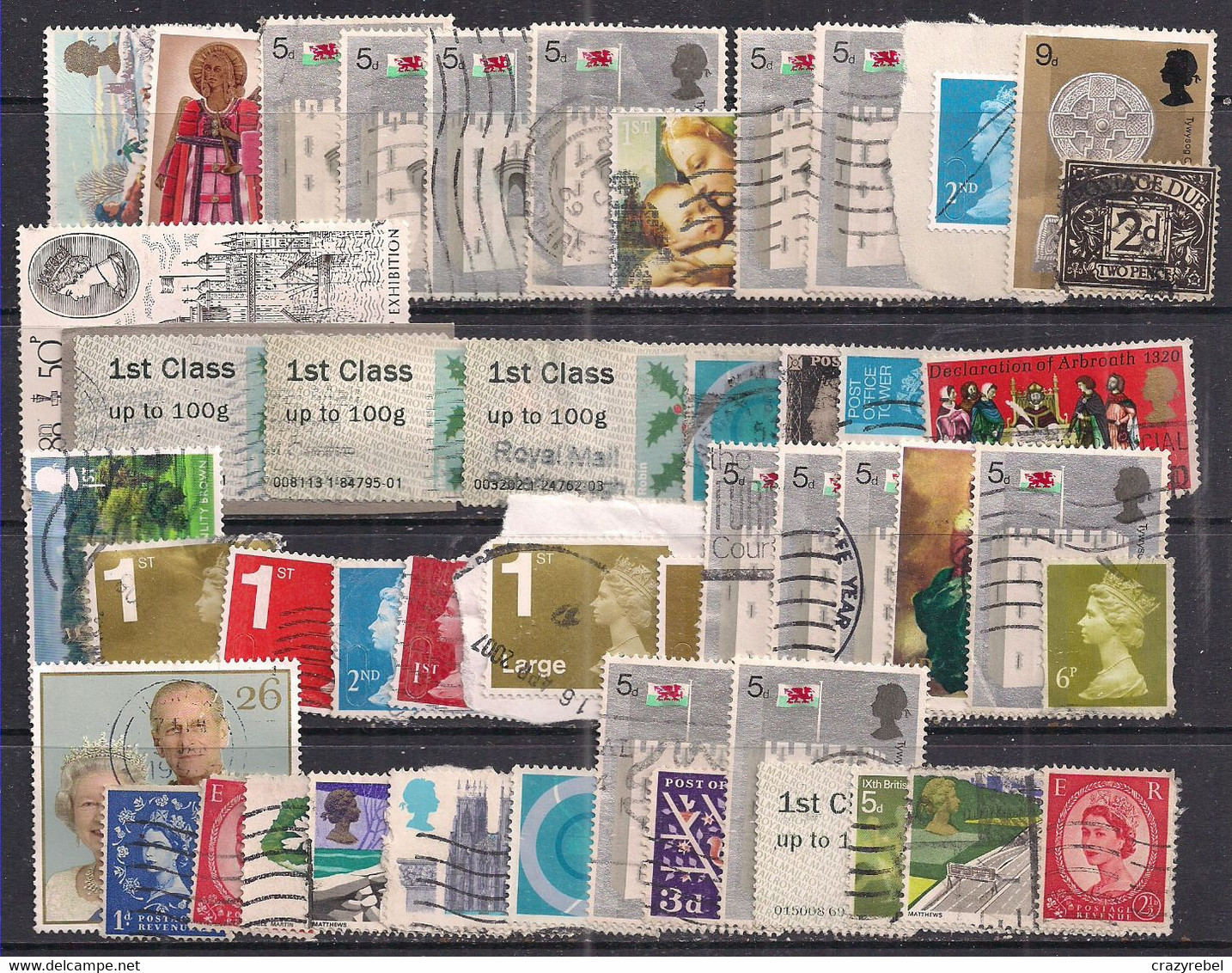 GB Selection Of 40+ Used  All With Faults Ideal Space Fillers Only ( 353 ) - Collezioni (senza Album)