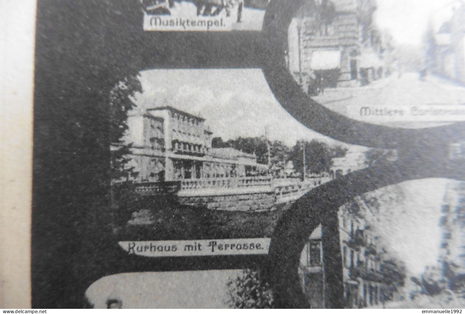 CPA Multivues Allemagne Freundliche Grüsse Aus Bad Nauheim 1900 Kurhaus Badehaus - Kaiserin Elisabeth - Bad Nauheim