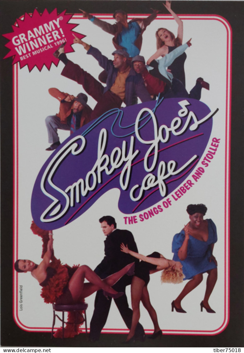 Carte Postale - Broadway's Hit, Smokey Joe's Cafe : The Songs Of Leiber And Stoller, At The Virginia Theatre - Publicité