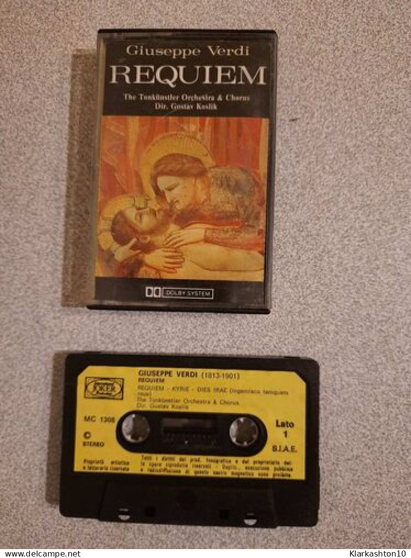 K7 Audio : Giuseppe Verdi - Requiem (The Tonkunstler Orchestra & Chorus - Dir. Gustav Koslik ) - Cassettes Audio