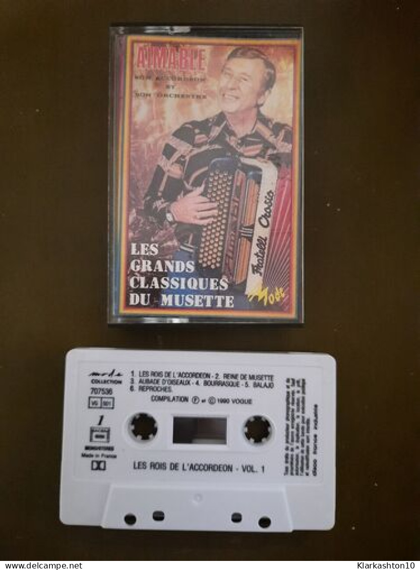 K7 Audio : Aimable - Les Grands Classiques Du Musette - Cassettes Audio
