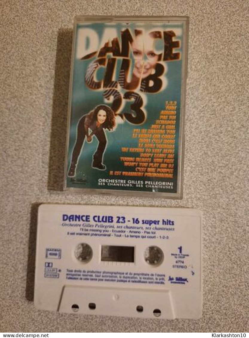 K7 Audio : Dance Club 23 - 16 Super Hits - Cassette