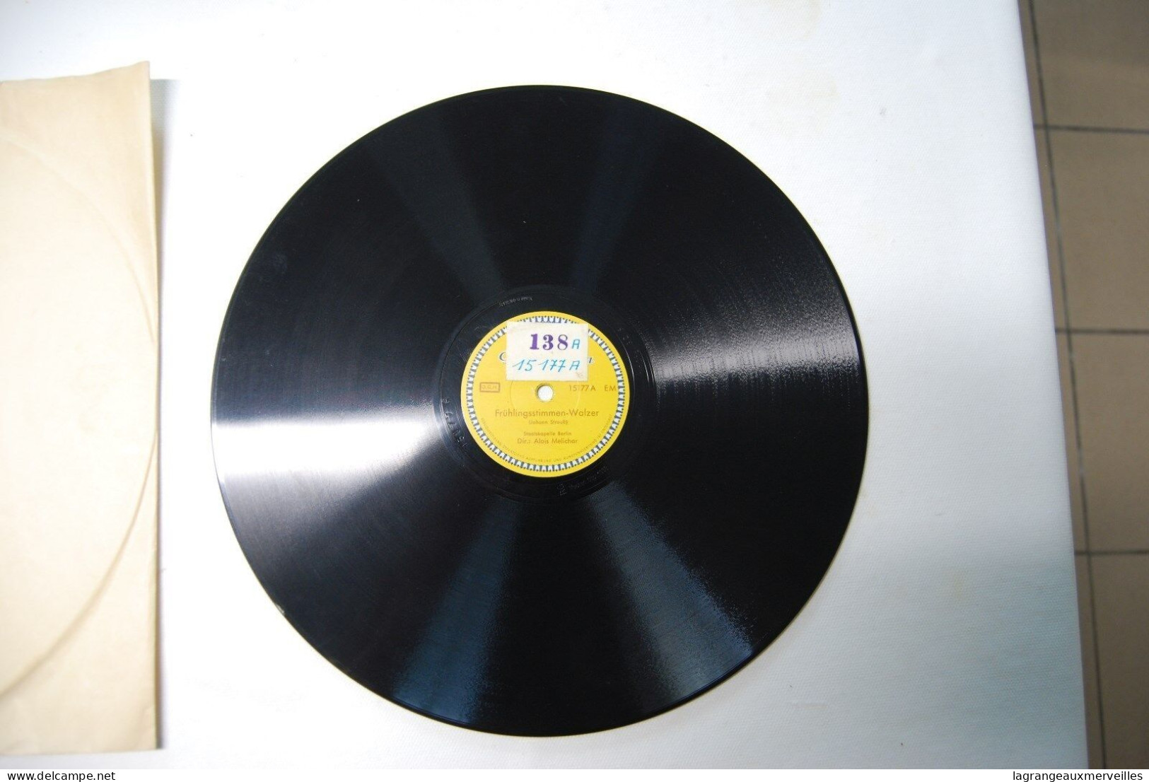 Di2 - Disque Deutche Gramofon - Walzer - 78 T - Disques Pour Gramophone