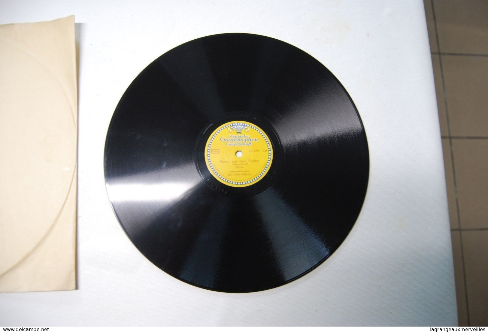 Di2 - Disque Deutche Gramofon - Walzer - 78 Rpm - Gramophone Records