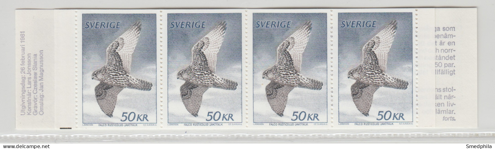 Sweden Booklet 1981 - Facit 329 MNH ** - 1981-..