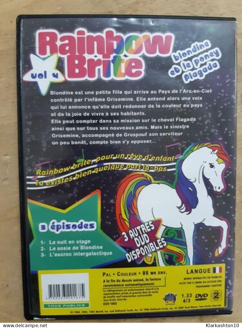 DVD Série Enfants Rainbow Brite Vol. 4 - Sonstige & Ohne Zuordnung