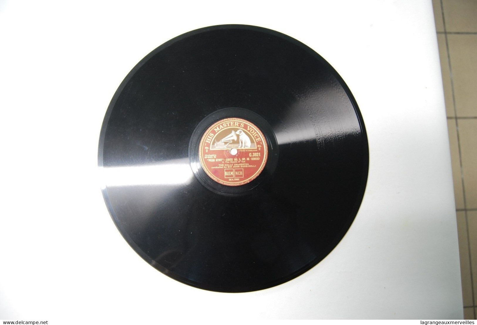 Di2 - Disque His Master's Voice - Peter Gynt - England - 78 Rpm - Gramophone Records