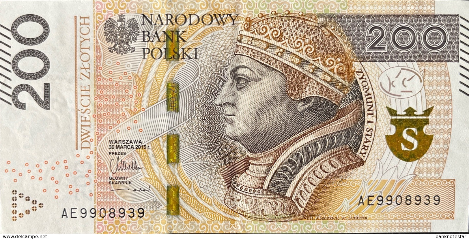 Poland 200 Zloty, P-189 (3.3.2015) - XF - Poland