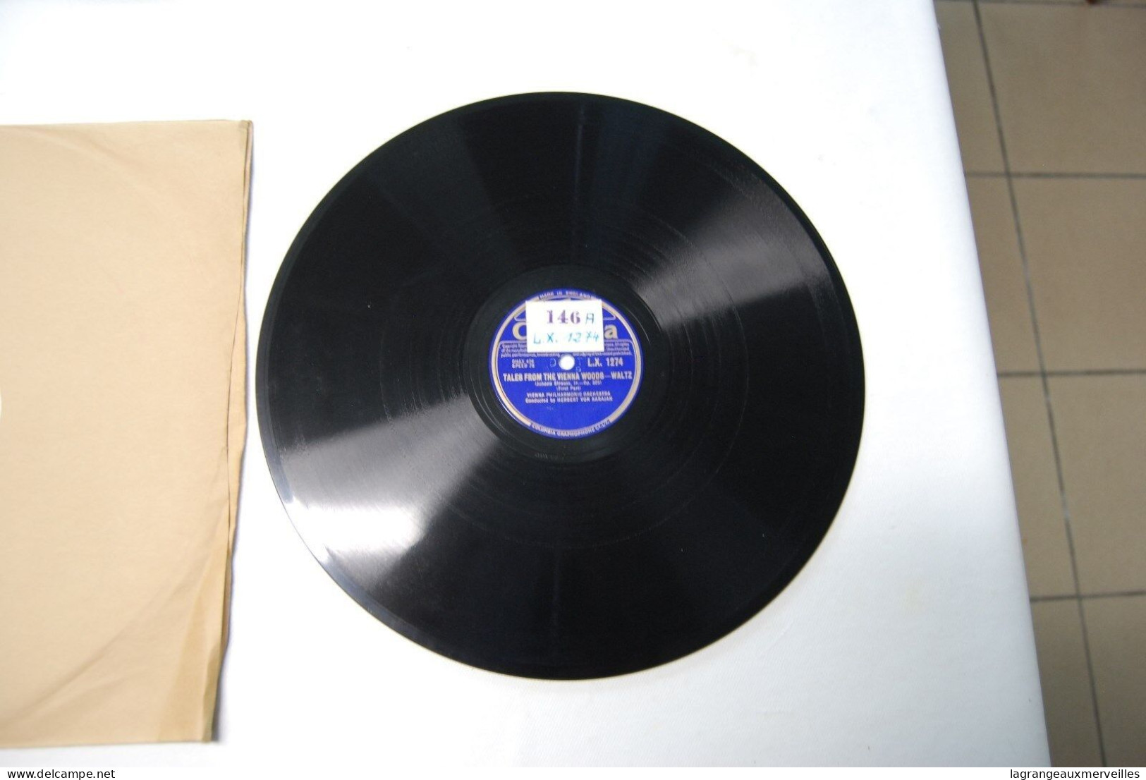 Di2 - Disque - Columbia - Straub - Gramophone - 78 G - Dischi Per Fonografi