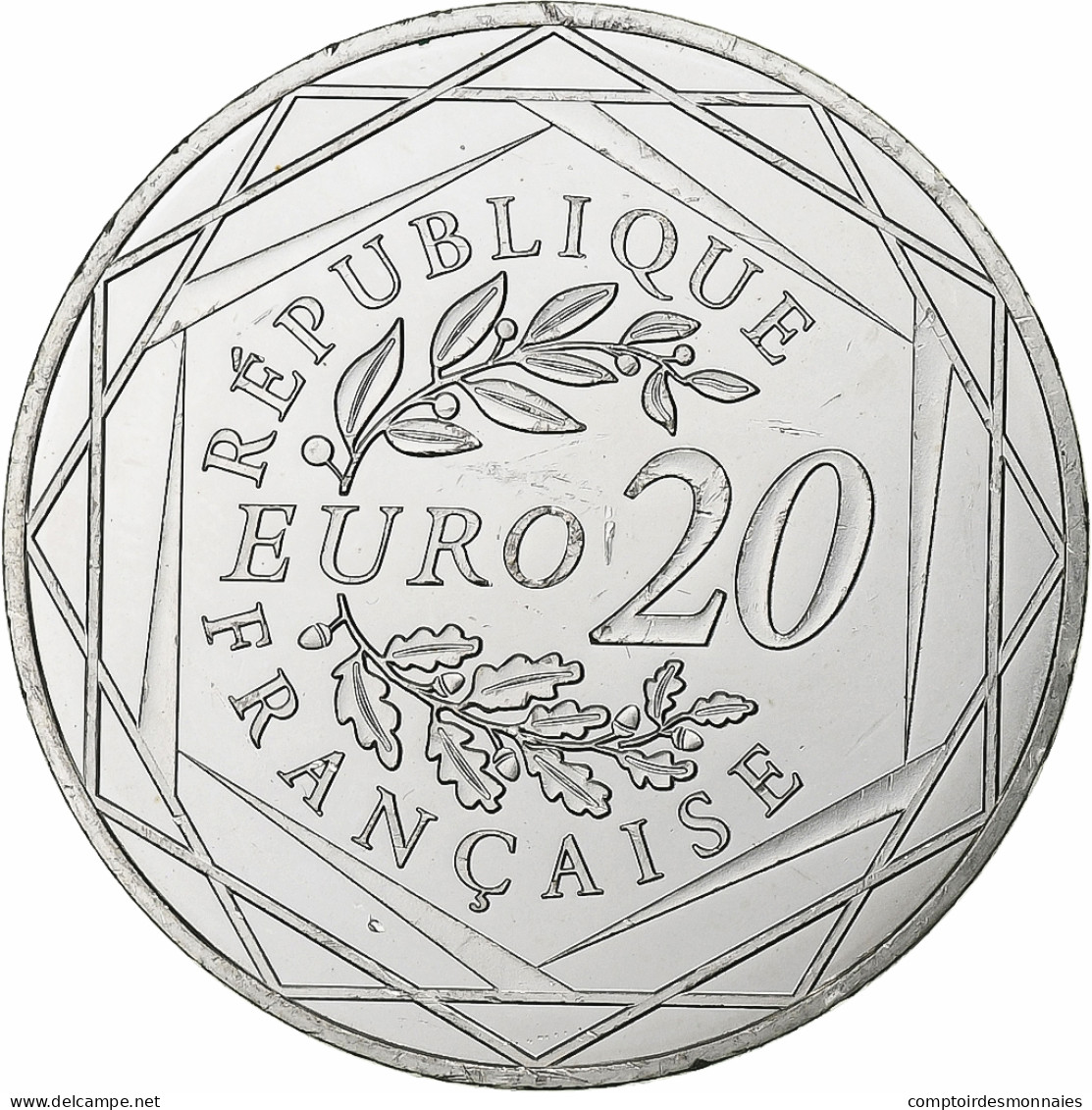 France, 20 Euro, Monnaie De Paris, 2017, Paris, Argent, FDC, KM:New - Francia