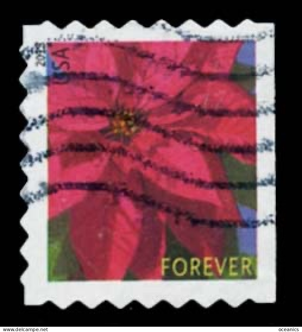 Etats-Unis / United States (Scott No.4821 - Poinsettia) (o) P3 - ATM - Gebruikt