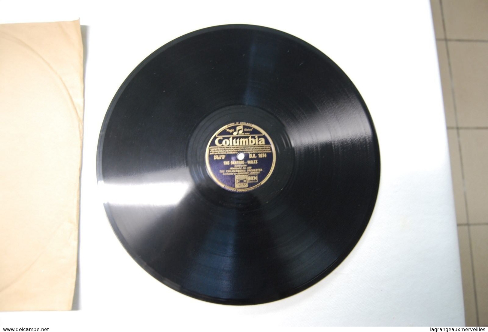 Di2 - Disque - Columbia - Waltz - 78 Rpm - Schellackplatten