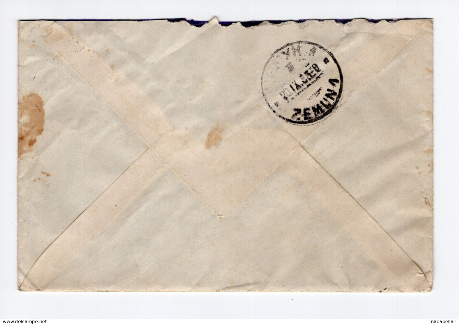 1955. YUGOSLAVIA,CROATIA,TPO 38 GARESNICA-ZAGREB,STATIONERY COVER,USED TO ZEMUN - Postwaardestukken