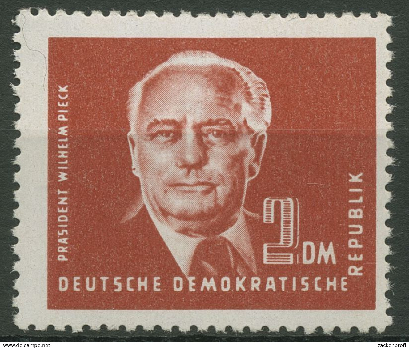 DDR 1952 Wilhelm Pieck Mit X I Wasserzeichen 326 V X I Postfrisch - Ungebraucht