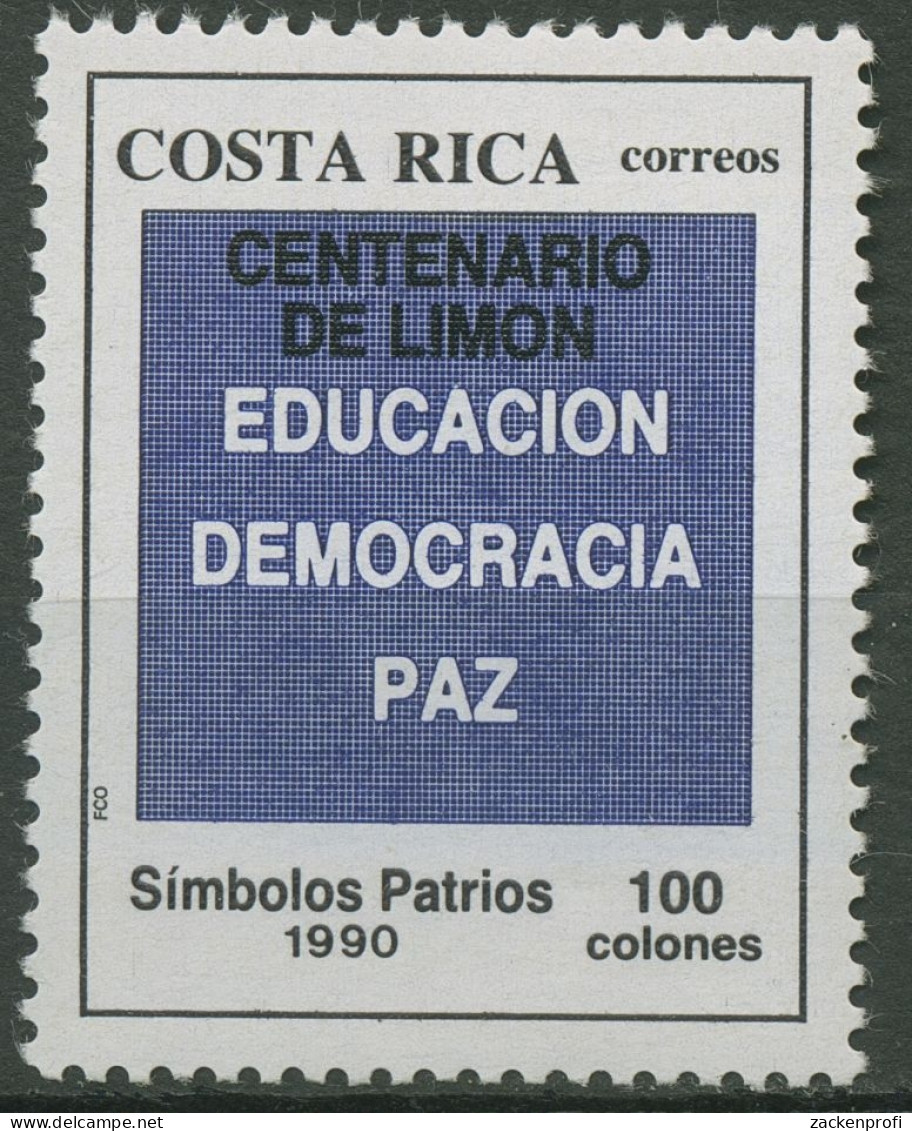 Costa Rica 1992 100 Jahr Provinz Limon 1411 Postfrisch - Costa Rica