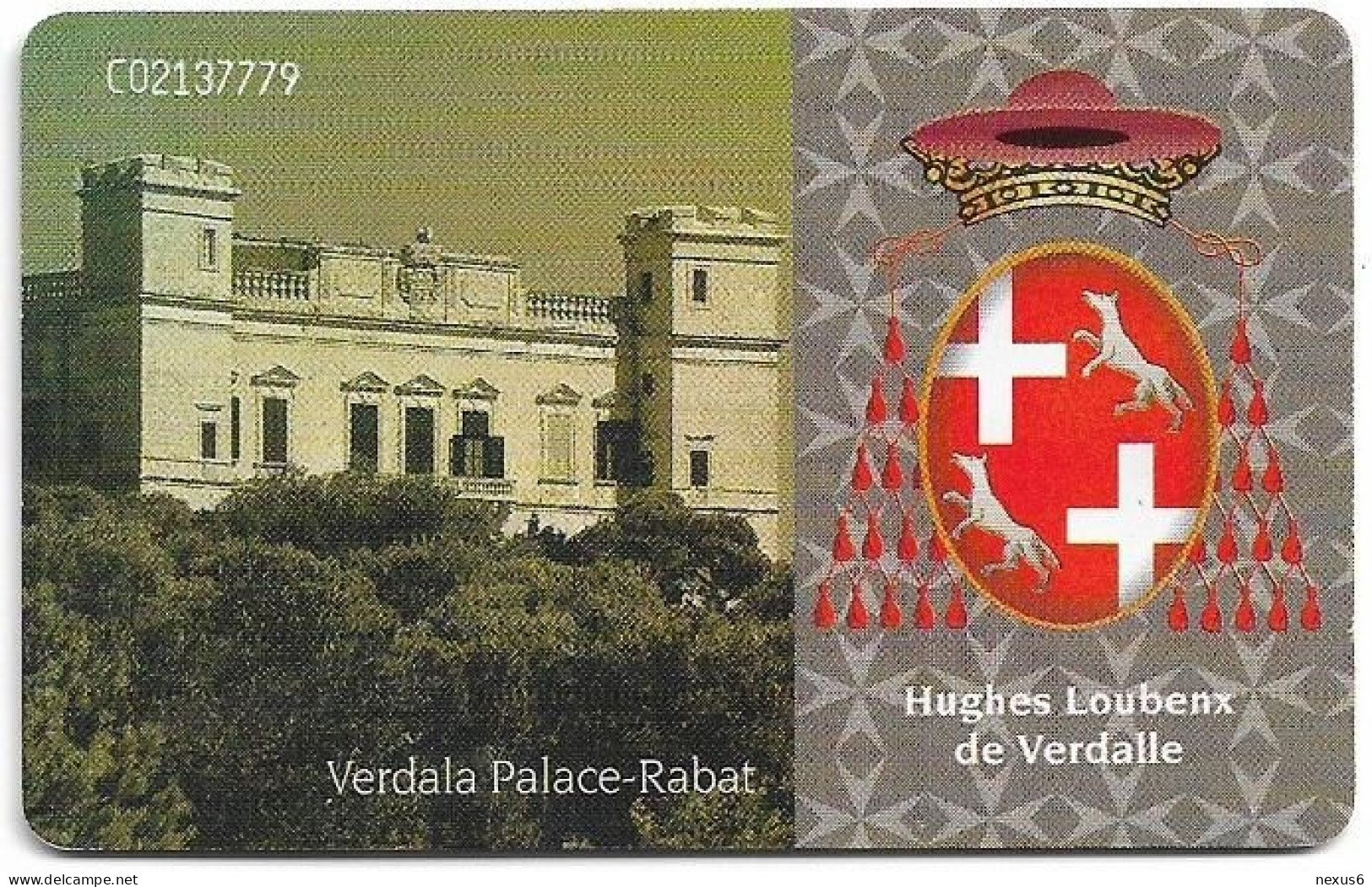 Malta - Maltacom - Maltese Grand Masters - Hughes Loubenx De Verdalie, 40Units, 20.000ex, Used - Malta