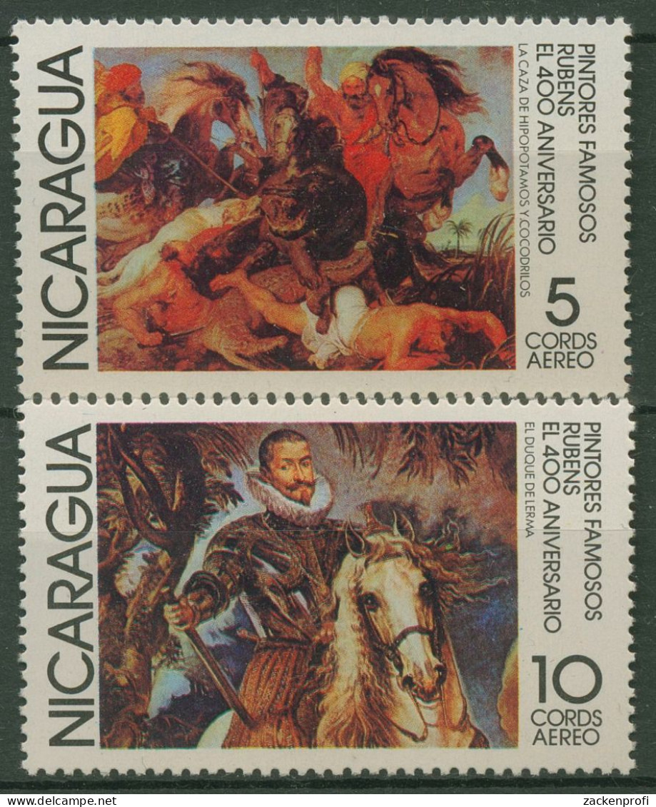 Nicaragua 1978 Peter Paul Rubens Gemälde 2014/15 Postfrisch - Nicaragua