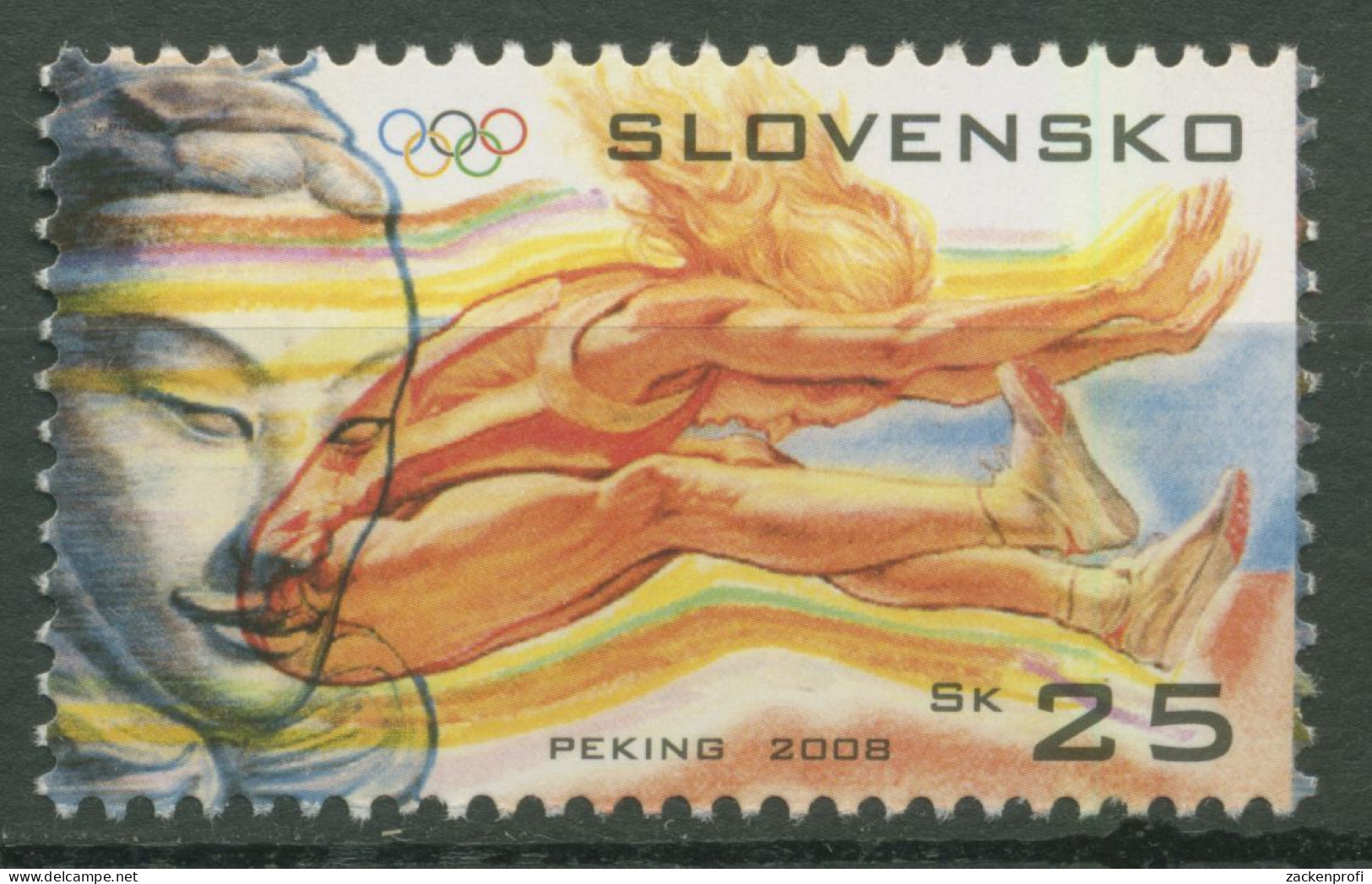 Slowakei 2008 Olympische Sommerspiele Peking Weitsprung 583 Postfrisch - Nuovi