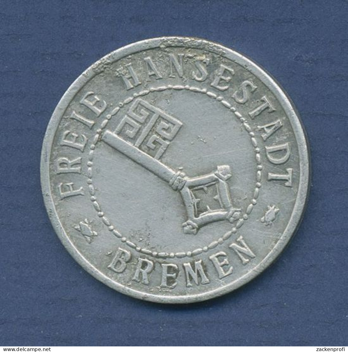 Bremen 20 Verrechnungs-Pfennig 1924, J N43 Sehr Schön (m6243) - Autres & Non Classés