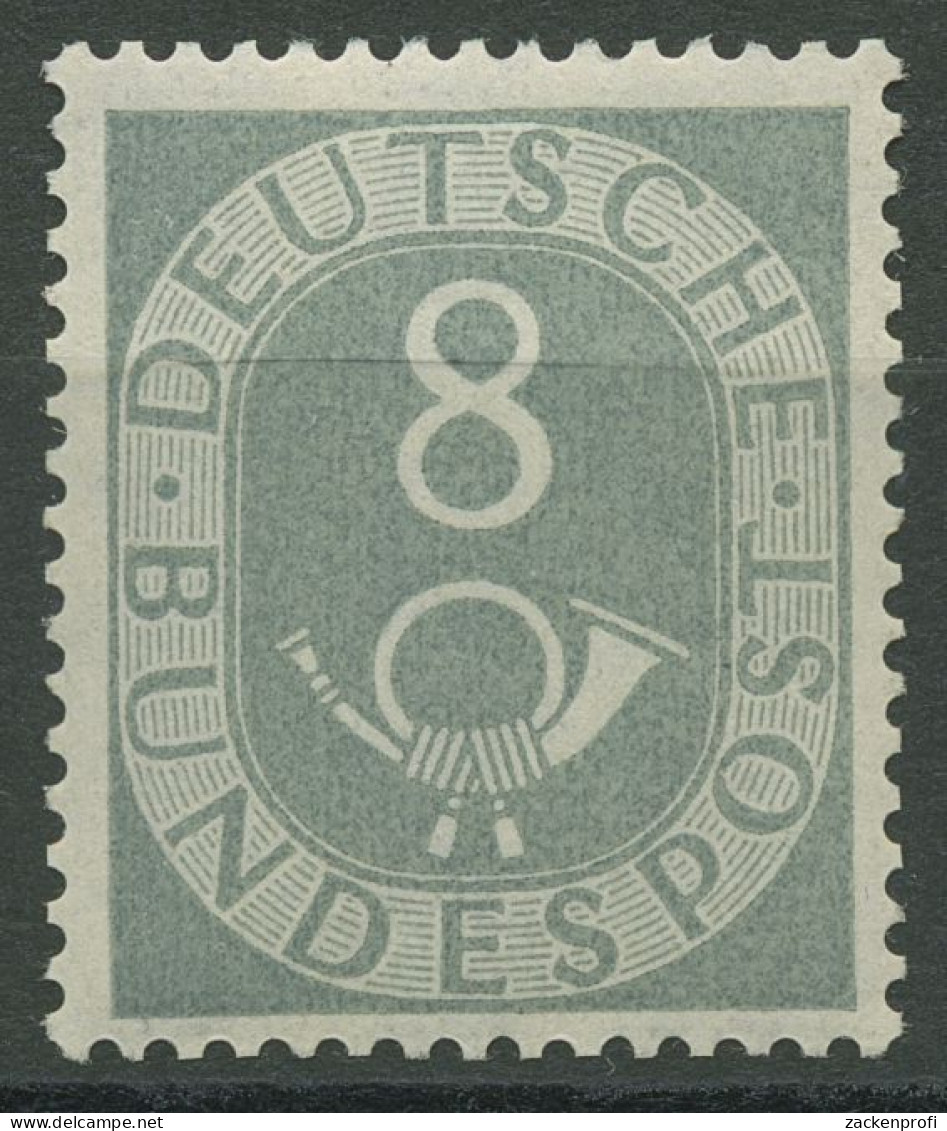 Bund 1951 Freimarke Posthorn 127 Postfrisch Geprüft - Ungebraucht