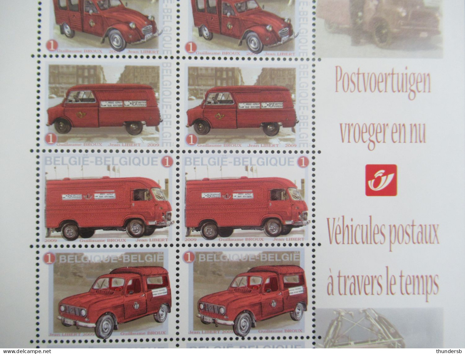 F3923/27 'De Post In Beweging'  - Face Value: 14,3 Euro - Postfris ** - Neufs