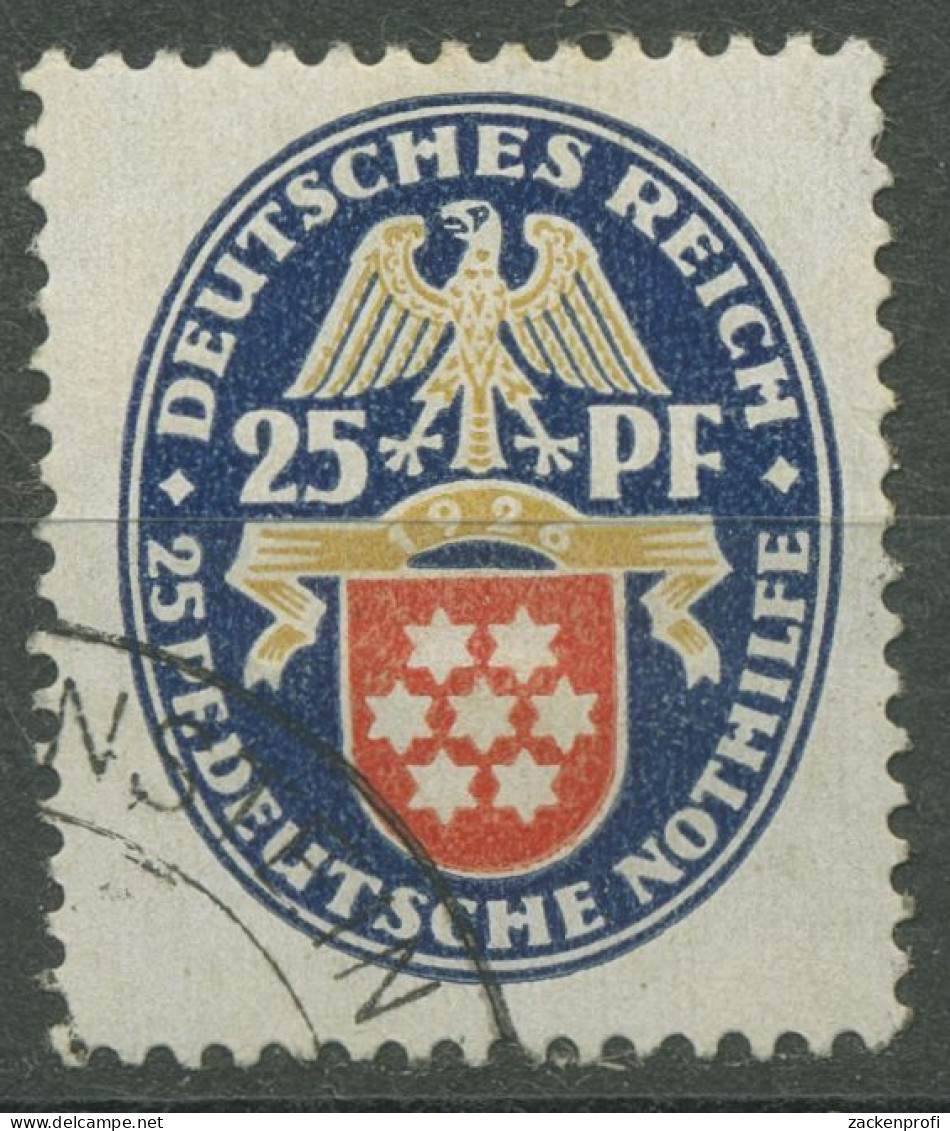 Deutsches Reich 1926 Nothilfe Wappen 400 Gestempelt (R80580) - Usati