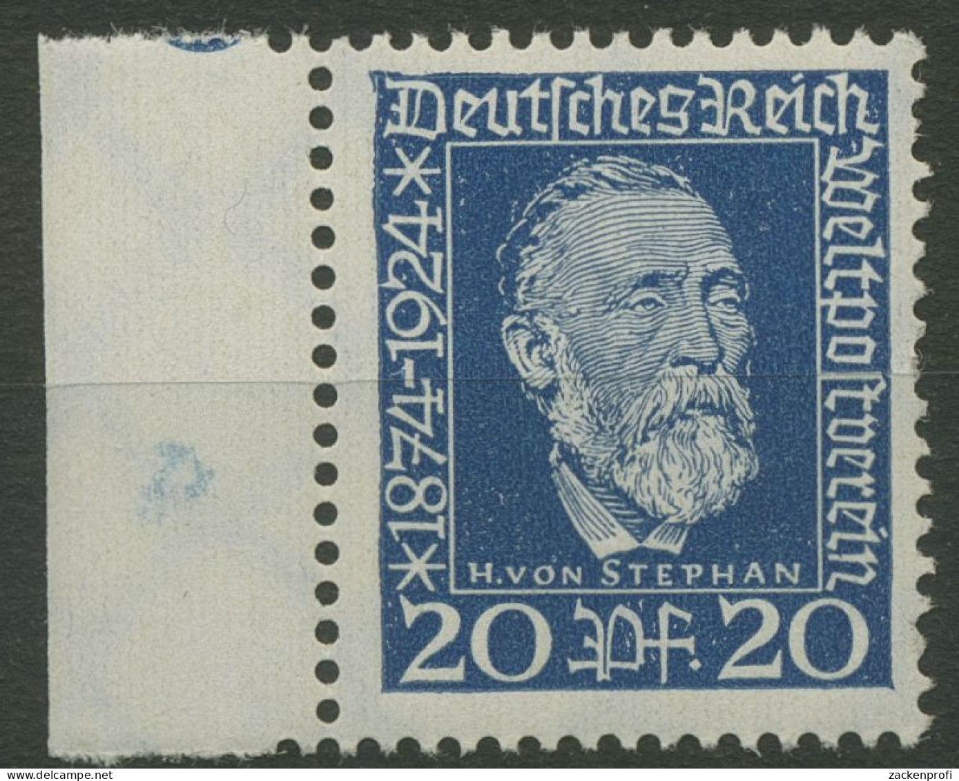 Deutsches Reich 1924 Weltpostverein 369 Postfrisch, Kl. Zahnfehler (R80565) - Ongebruikt