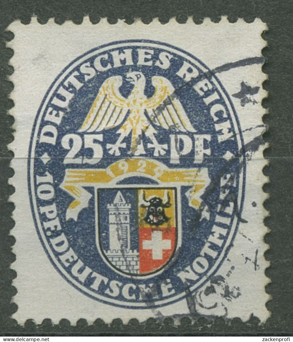 Deutsches Reich 1929 Nothilfe Wappen 433 Gestempelt, Zahnfehler (R80604) - Used Stamps