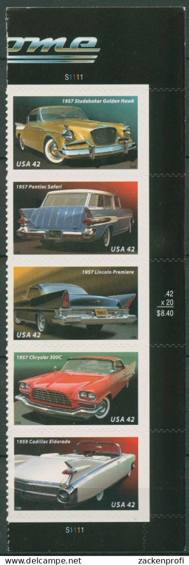 USA 2008 Klassische Automobile Oldtimer 4447/51 Postfrisch (C40712) - Neufs